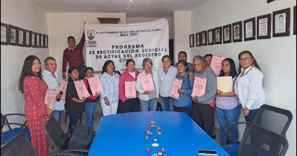 Rectificación de actas.