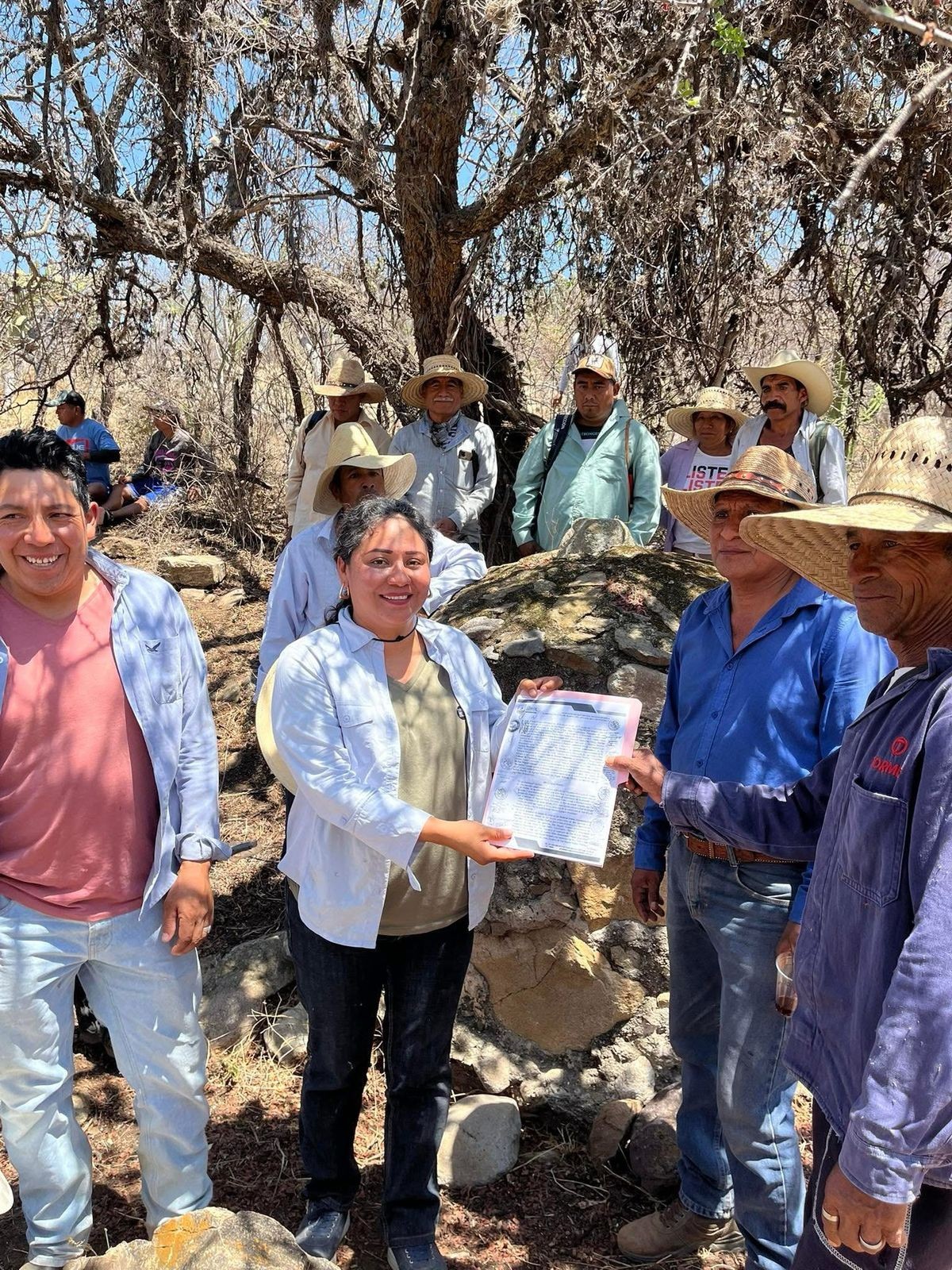 Limpia de carril con la agencia de San Miguel Ixtápam