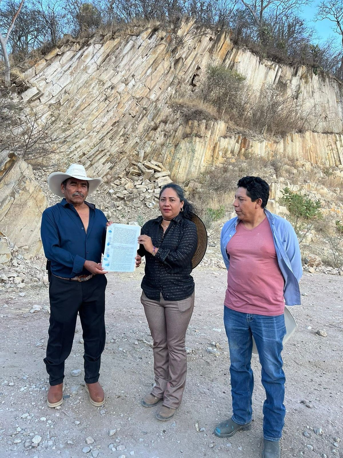 Lo logramos propiedad del municipio de San Miguel Ixitlán.