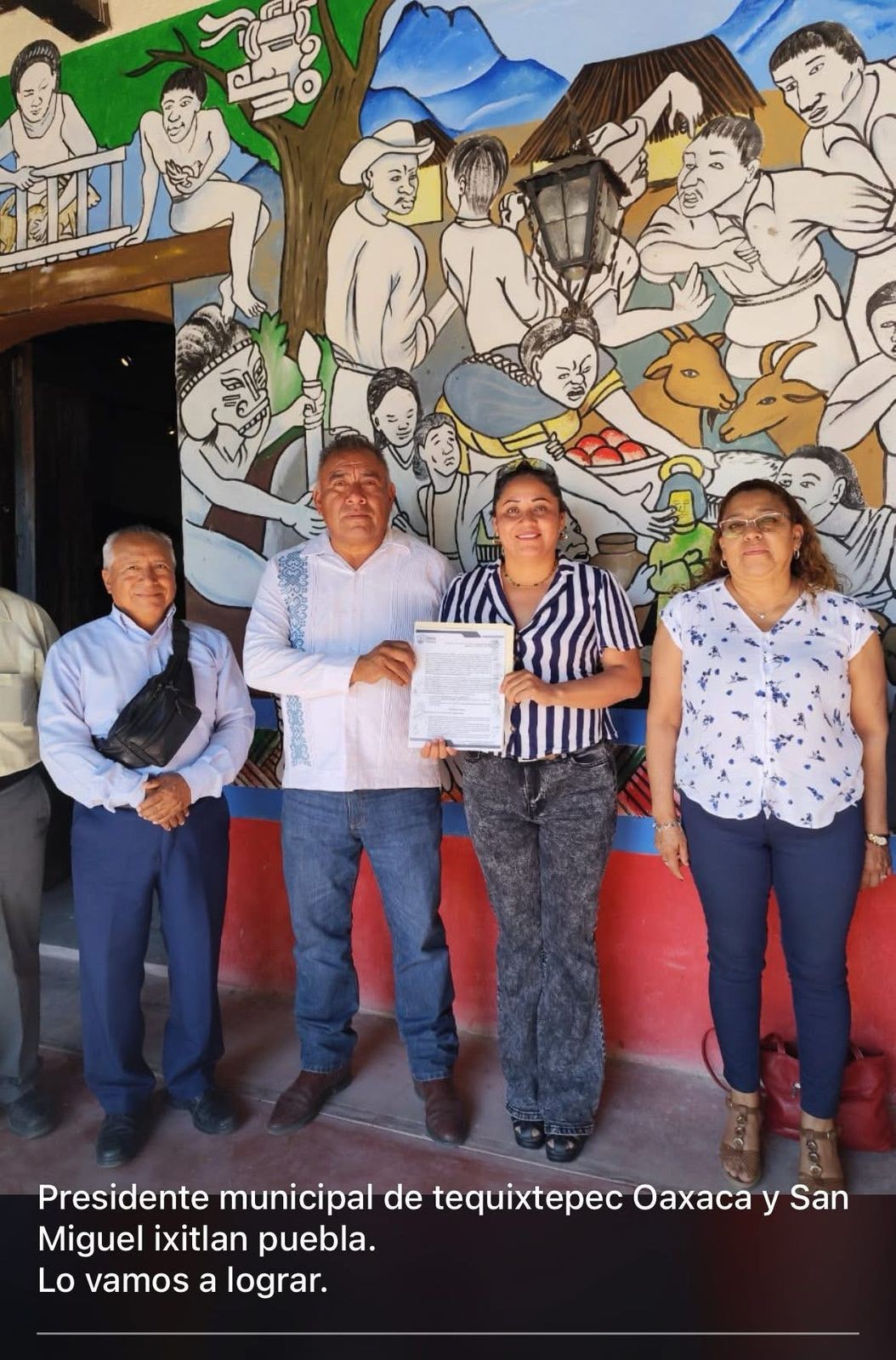 Estamos trabajando con nuestras comunidades vecinas