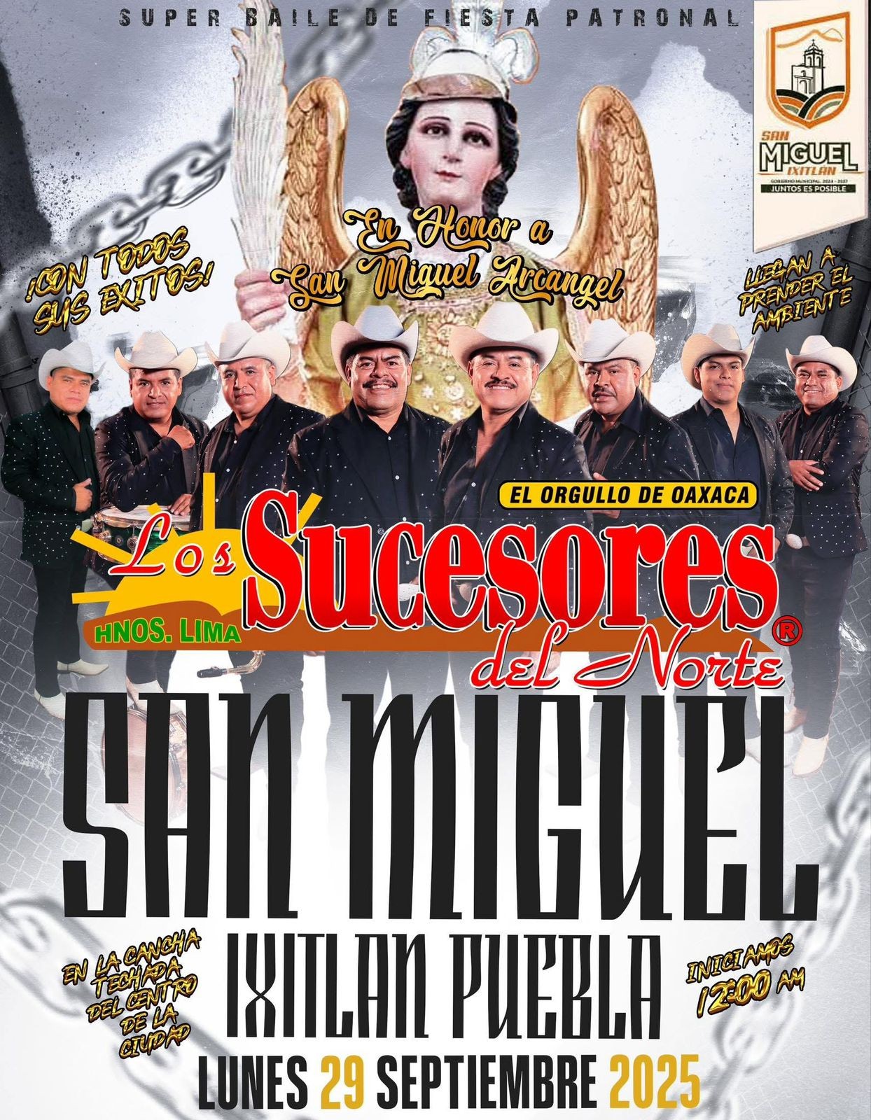 Súper baile en honor a San Miguel Arcángel ✨